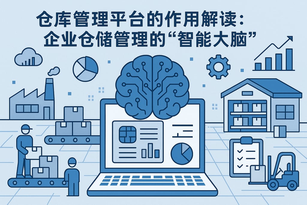 仓库管理平台的作用解读：企业仓储管理的 “智能大脑”